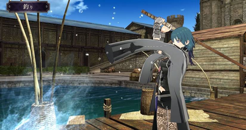 Fire Emblem Three Houses Fishing