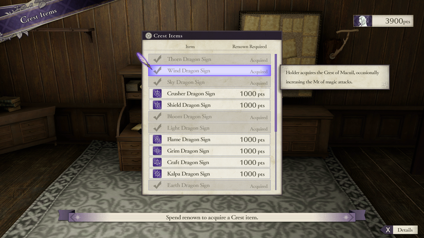 fire emblem three houses crest unlock new game plus