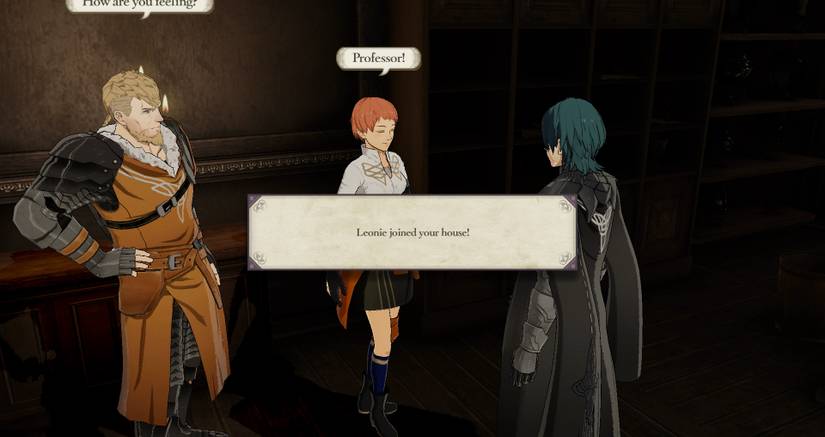 Fire Emblem Three Houses Recruit Students