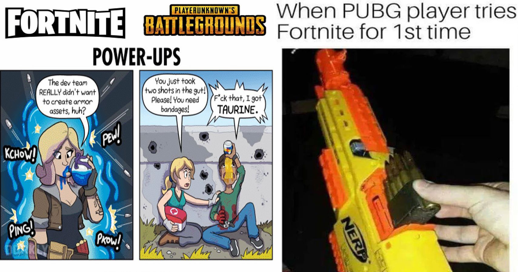 fortnite vs pubg