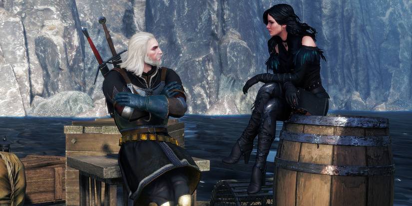 Geralt and Triss