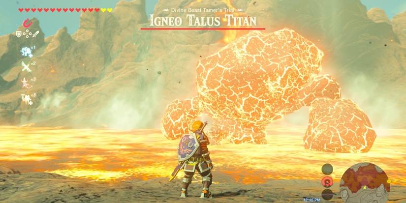 Igneo Talus Titan in Breath of the Wild