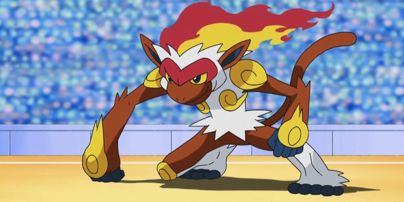 The mighty Infernape Pokemon