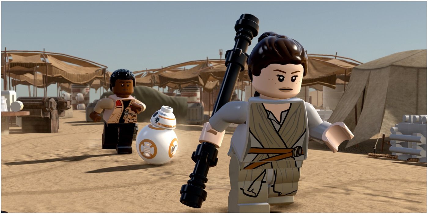 LEGO Star Wars Rey Fin and BB8