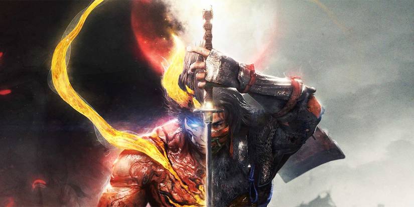 Nioh 2 protagonist poster team ninja