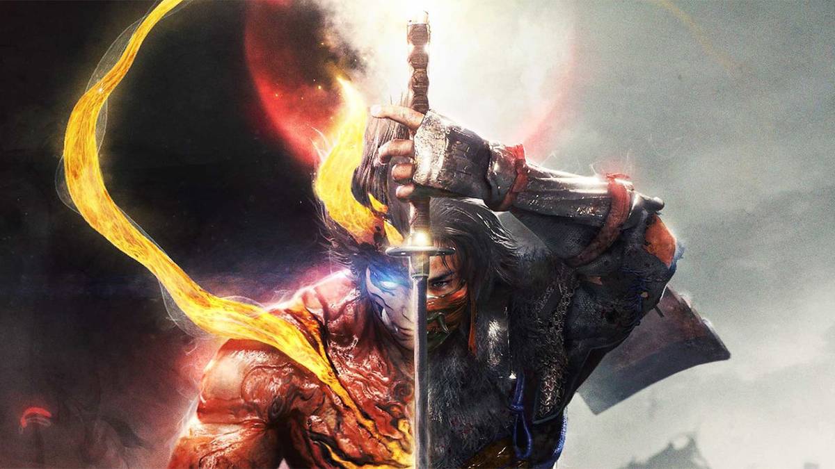 Nioh 2 protagonist poster team ninja