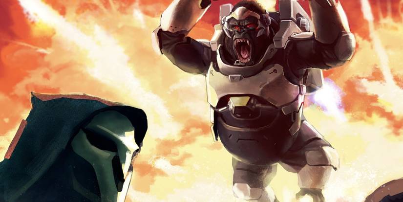 Overwatch Winston Reaper Art (1)