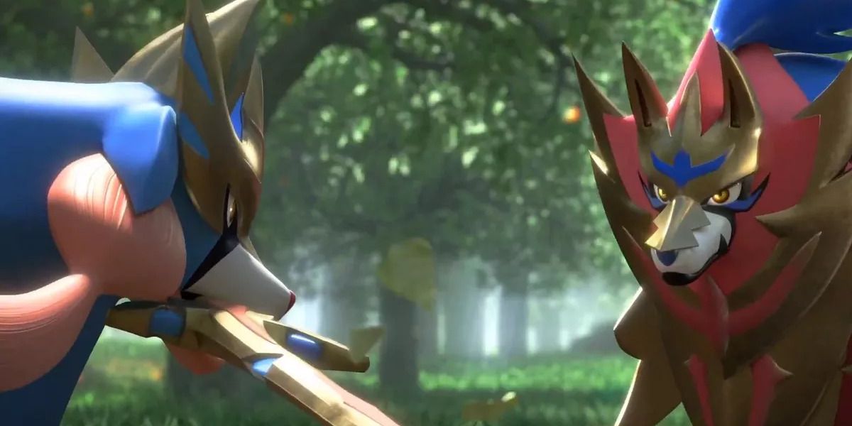 Pokemon Sword and Shield Trailer Zacian and Zamazenta Crowned