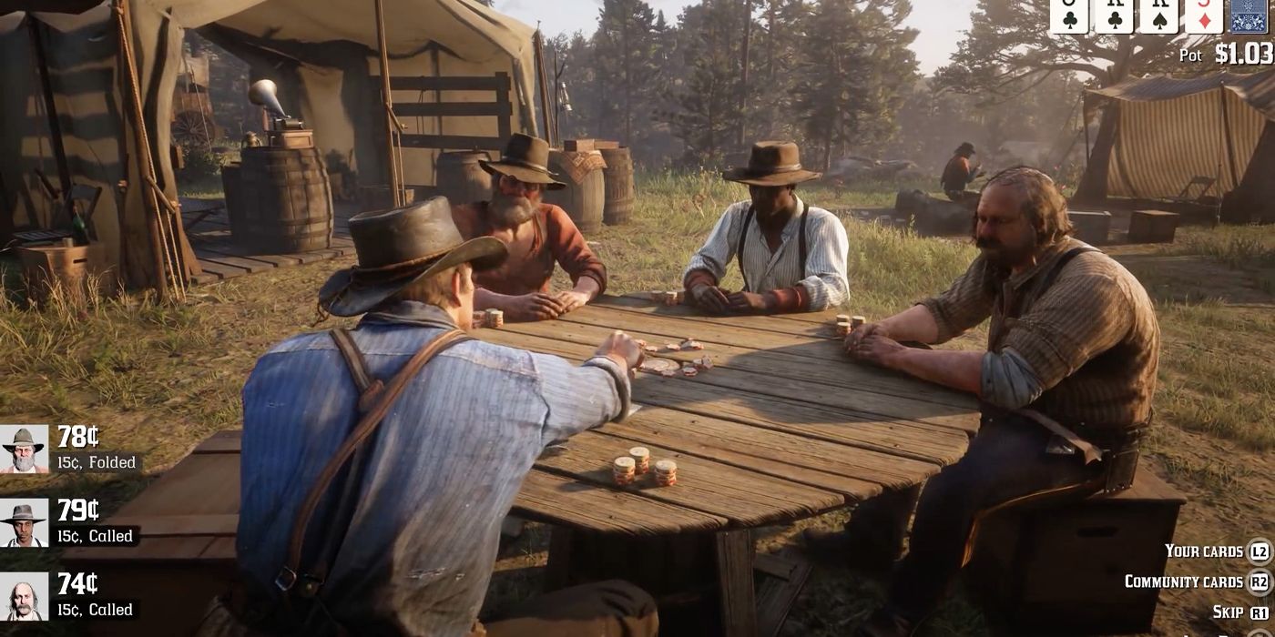 Poker in Red Dead Redemption 2