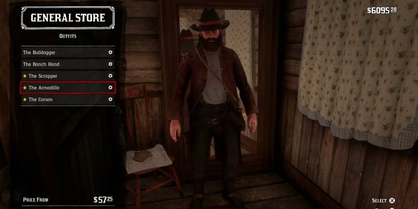 Red Dead Redemption 2 The Armadillo outfit