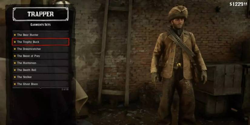 Red Dead Redemption 2 The Trophy Buck outfit