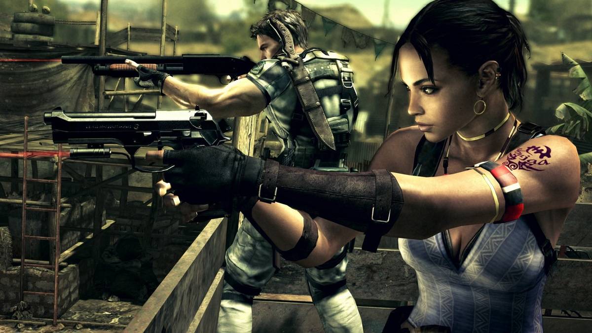 Resident Evil 5 Shiva and Chris