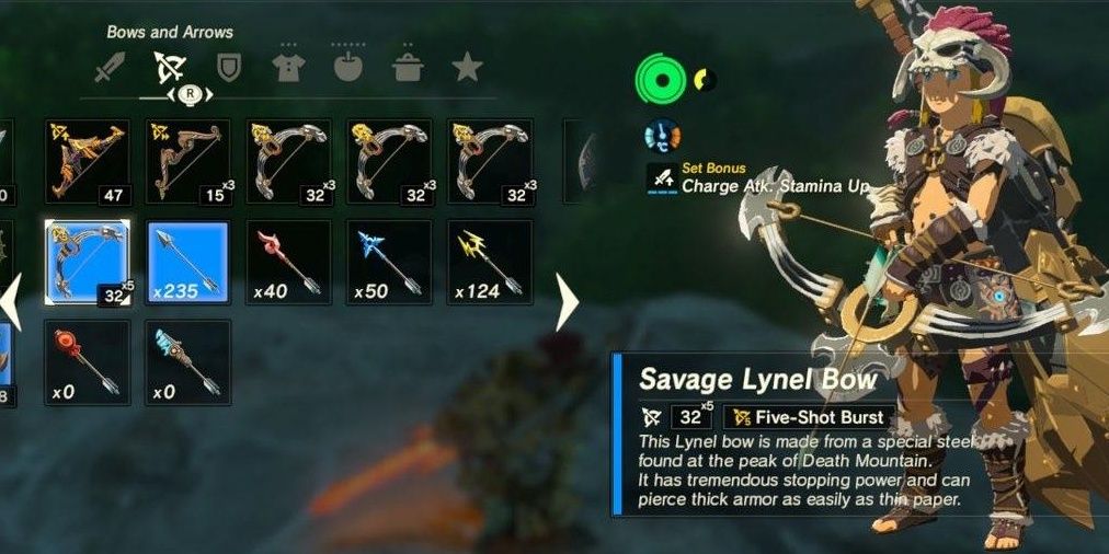 Savage Lynel Bow in BotW