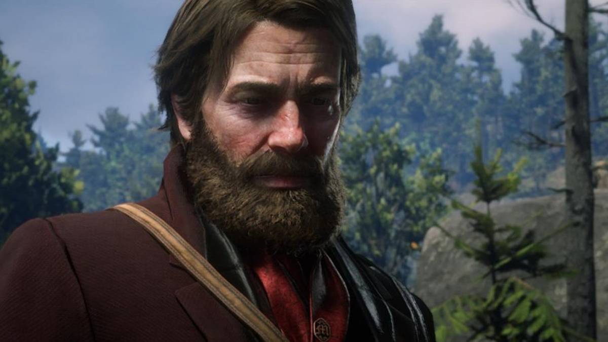 Red Dead Redemption 2 Arthur Morgan With A Freshly Trimmed Beard