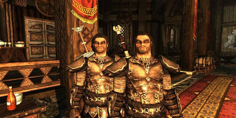 Farkas and Vilkas in Skyrim