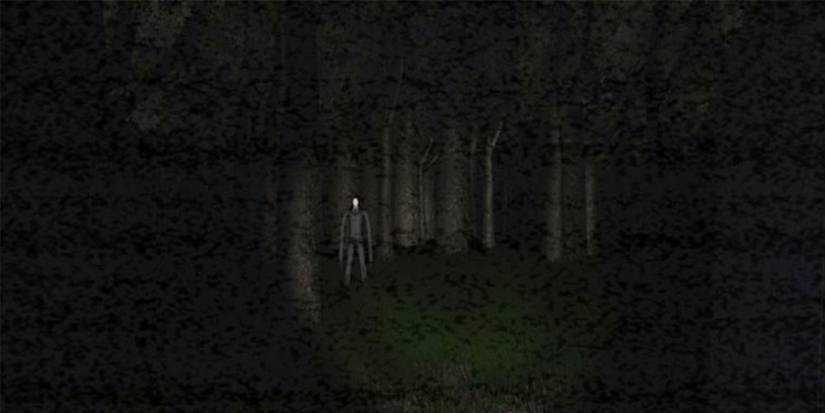 Slenderman in the woods