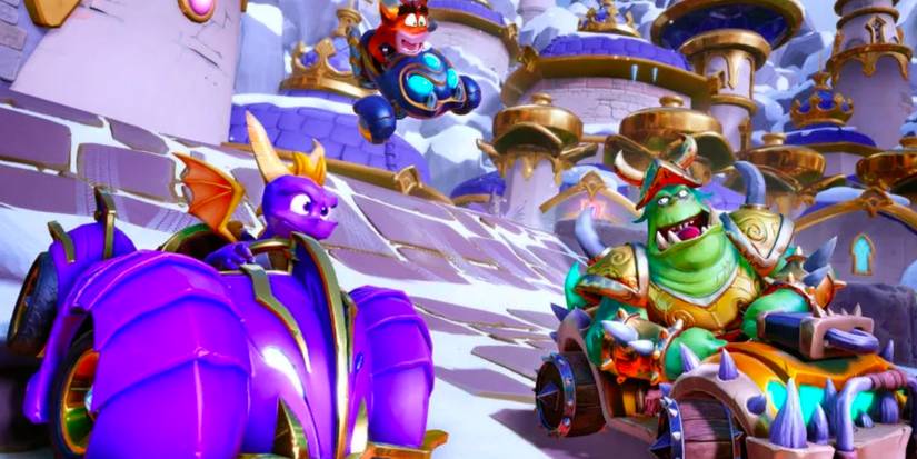Spyro in Crash Team Racing Nitro-Fueled