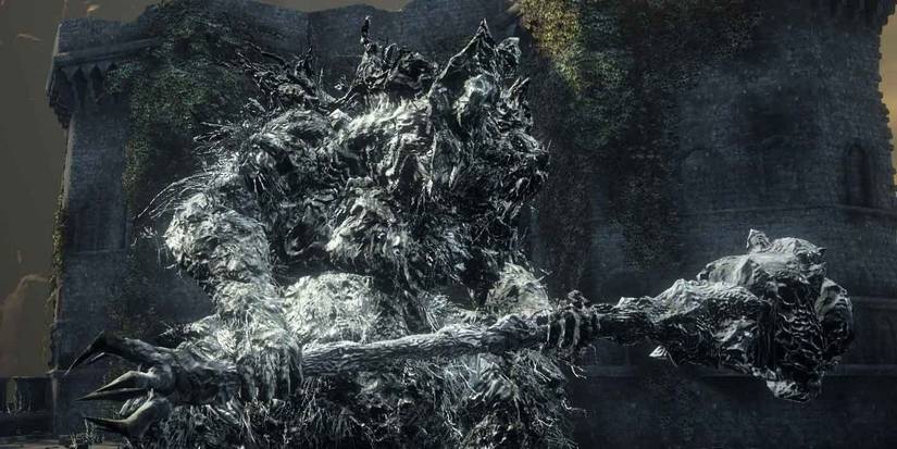 demon with no fire in dark souls 3.