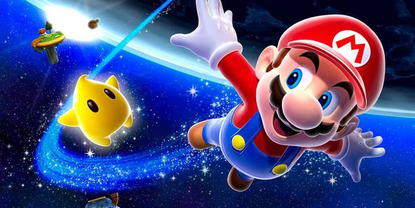 Super Mario Galaxy Mario In Space