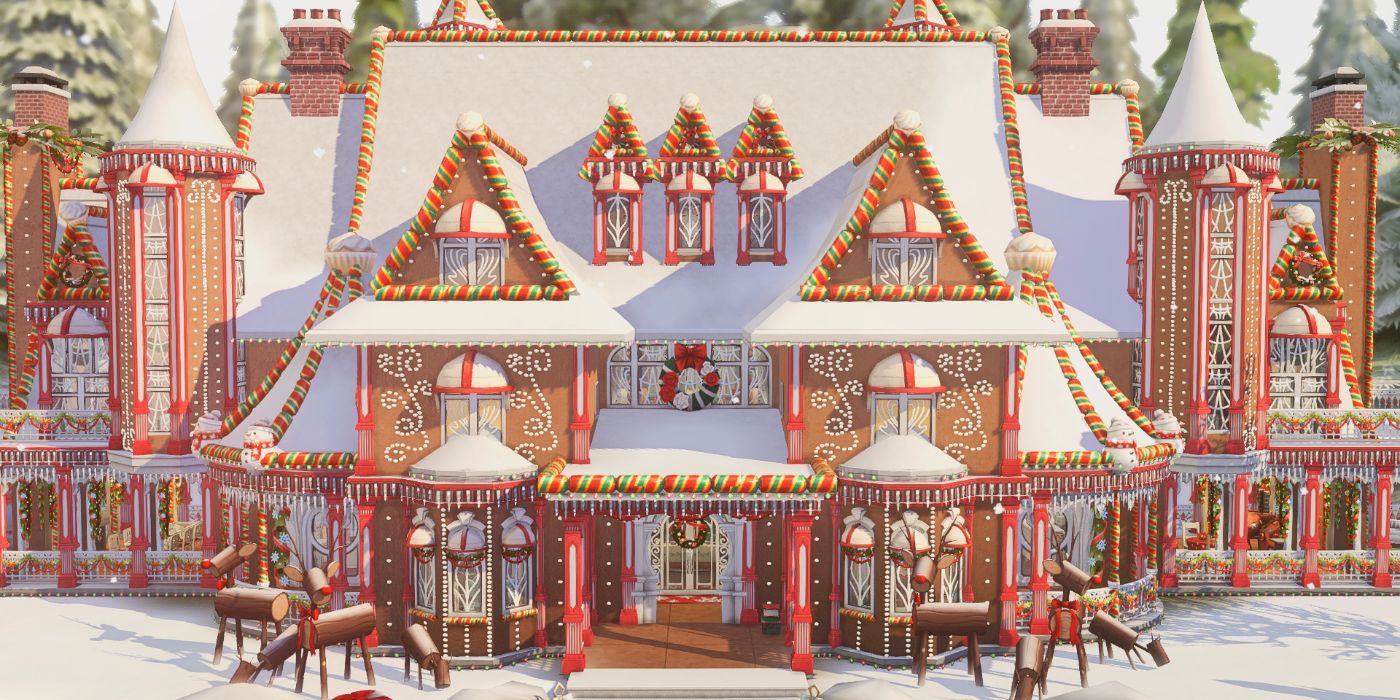 The Sims 4 Gingerbread Mansion