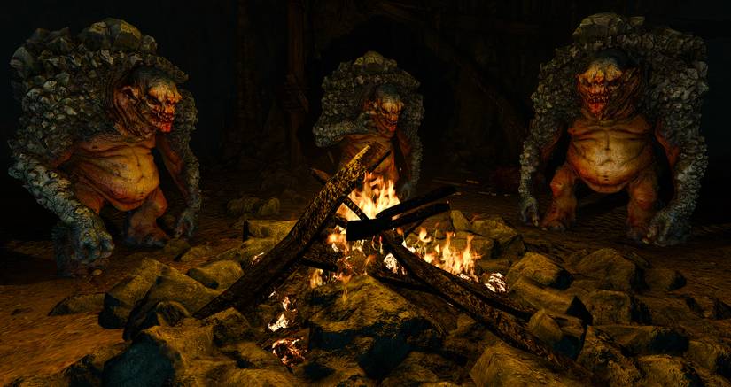The Witcher 3 Farting Trolls