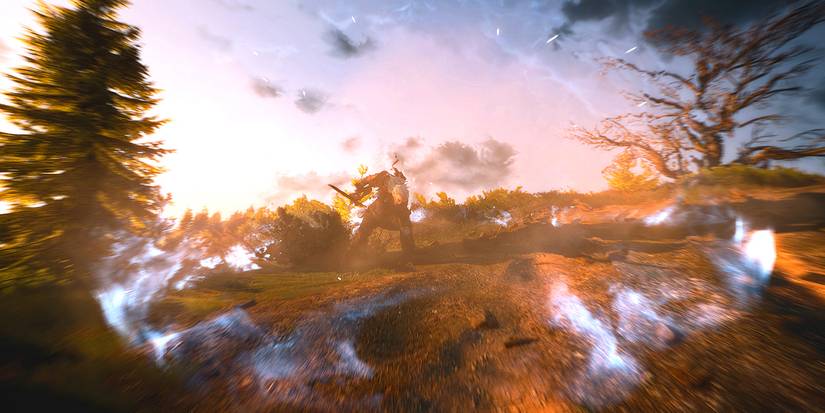 Witcher 3 Aard Blast