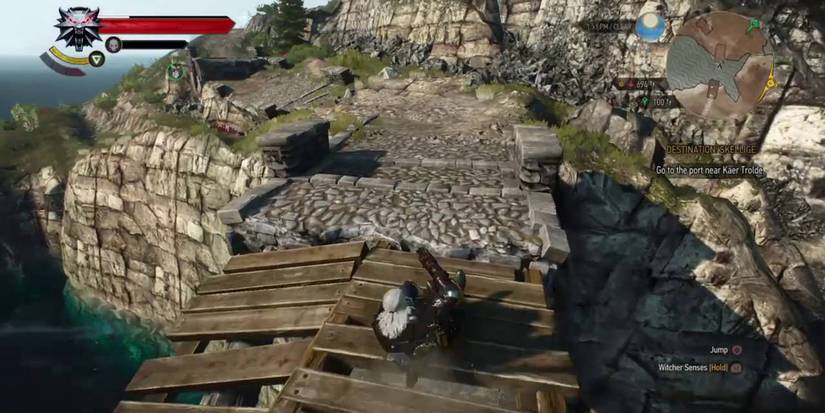 Witcher 3 Combat Roll