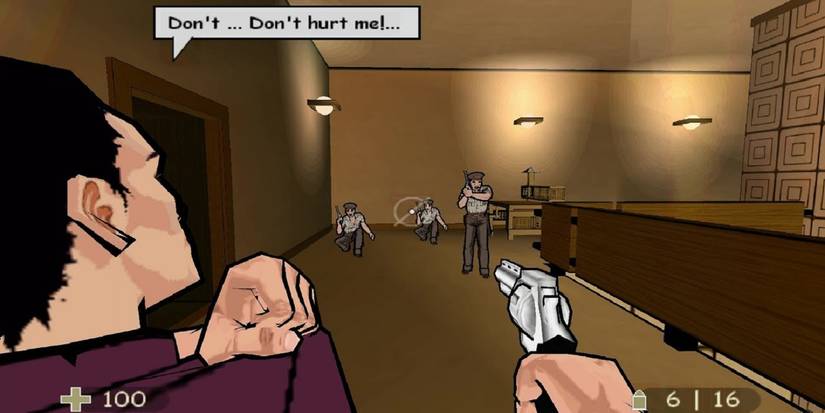 XIII holding a hostage