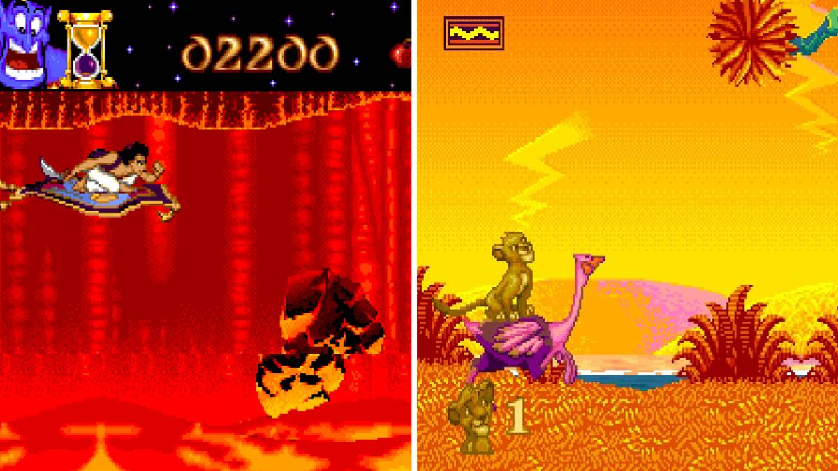 aladdin lion king remaster