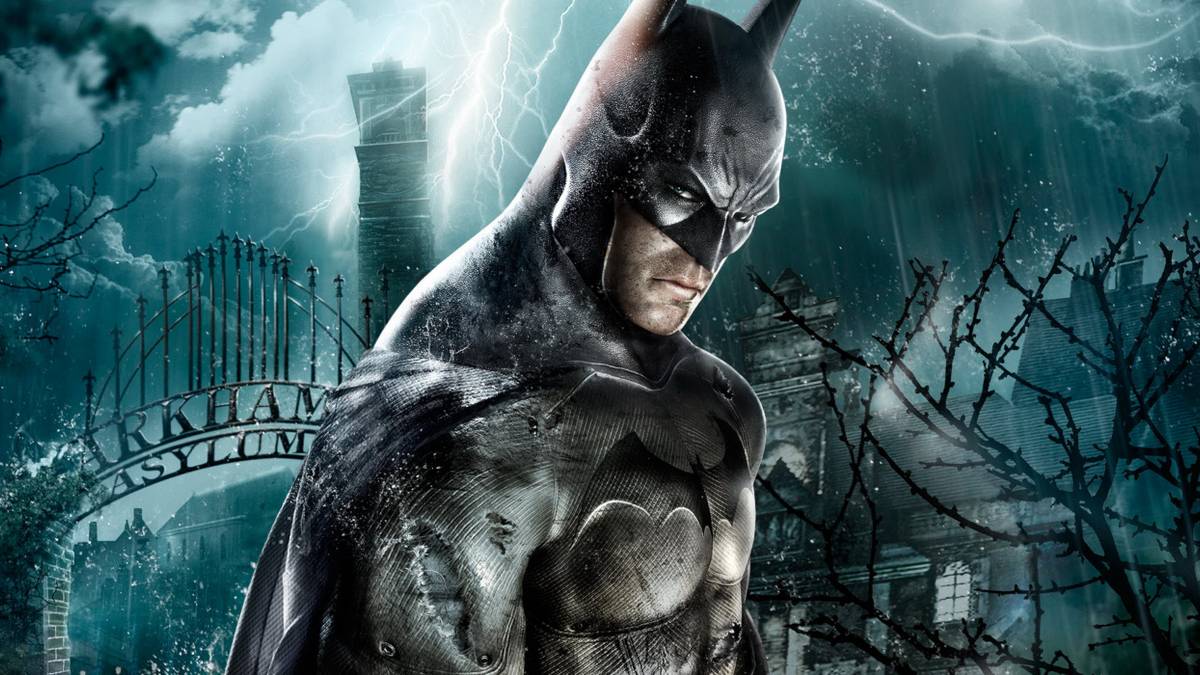 batman arkham asylum keyart