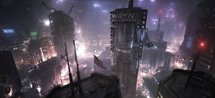 batman damian wayne wayne tower