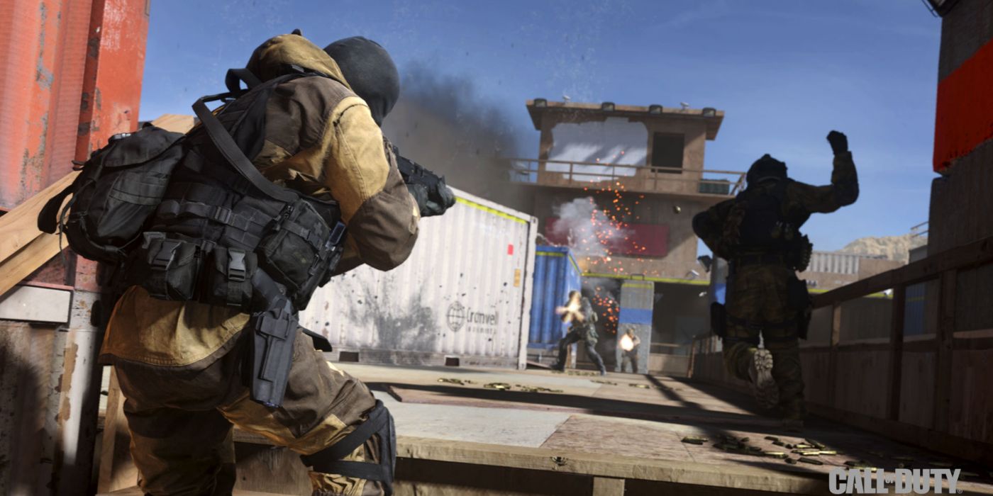 call of duty modern warfare 2v2 stacks gameplay screenshot