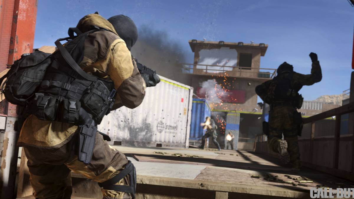 call of duty modern warfare 2v2 stacks gameplay screenshot