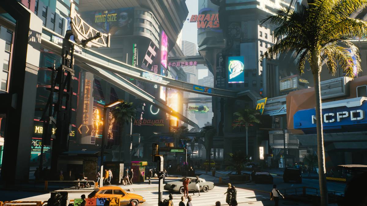 cyberpunk 2077 night city screenshot
