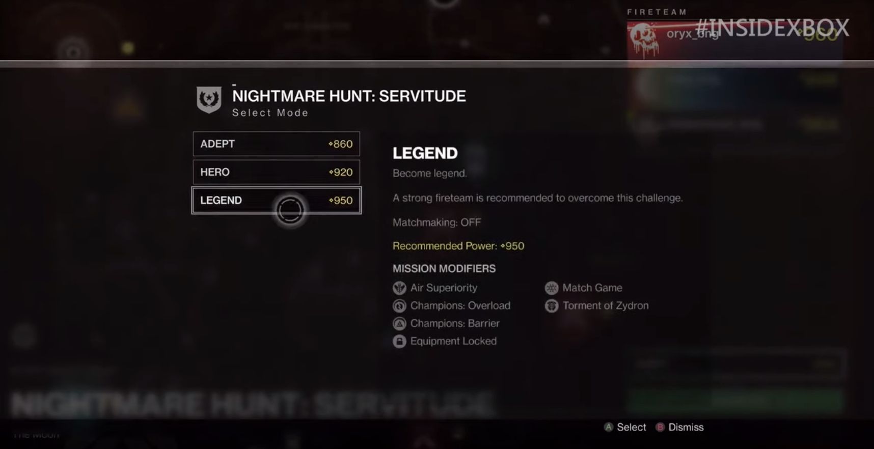 destiny 2 nightmare hunt modifiers