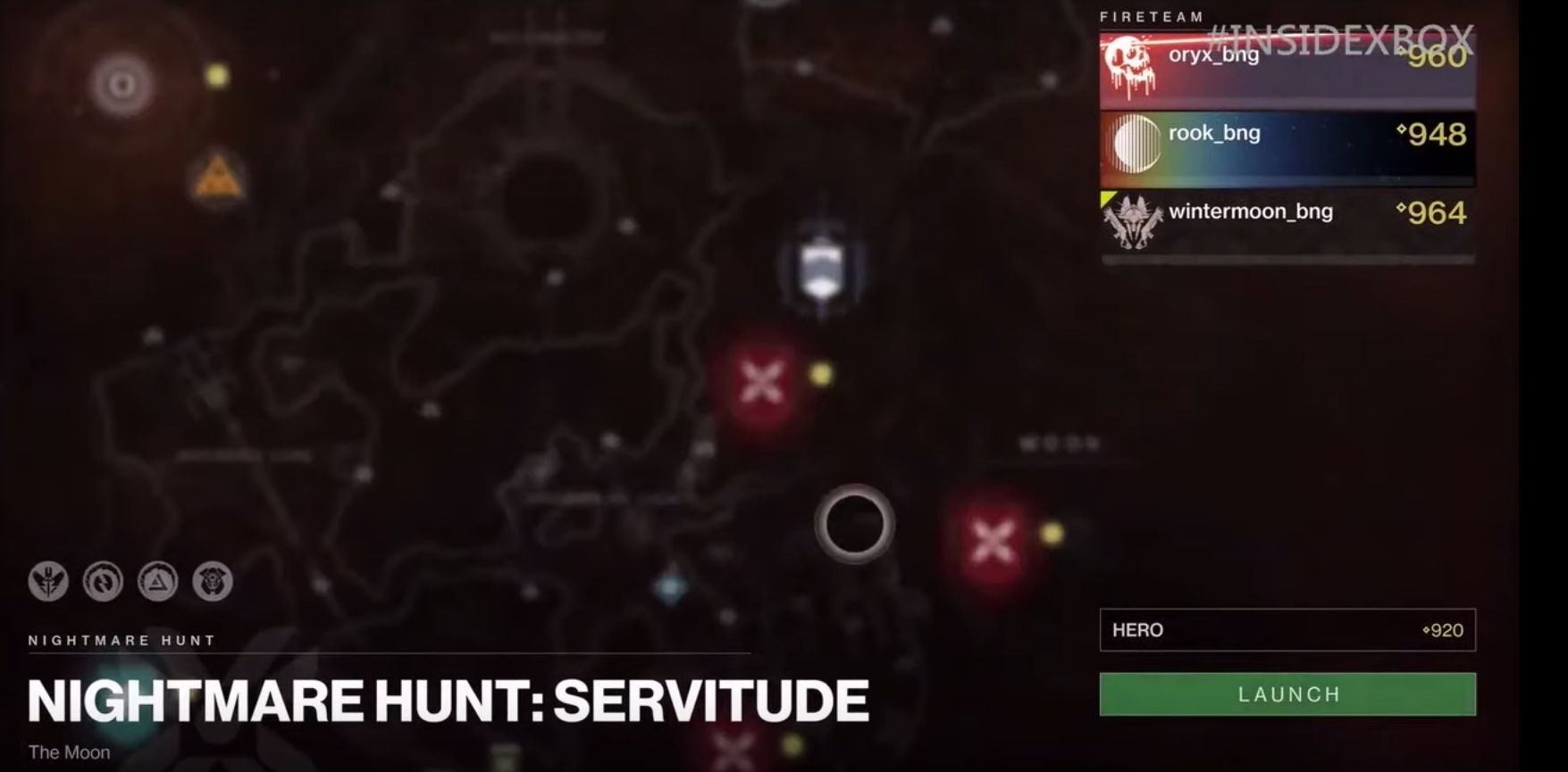 destiny 2 nightmare hunt screen