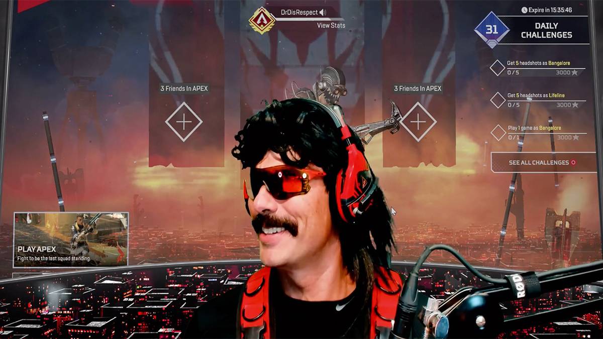 dr disrespect stream