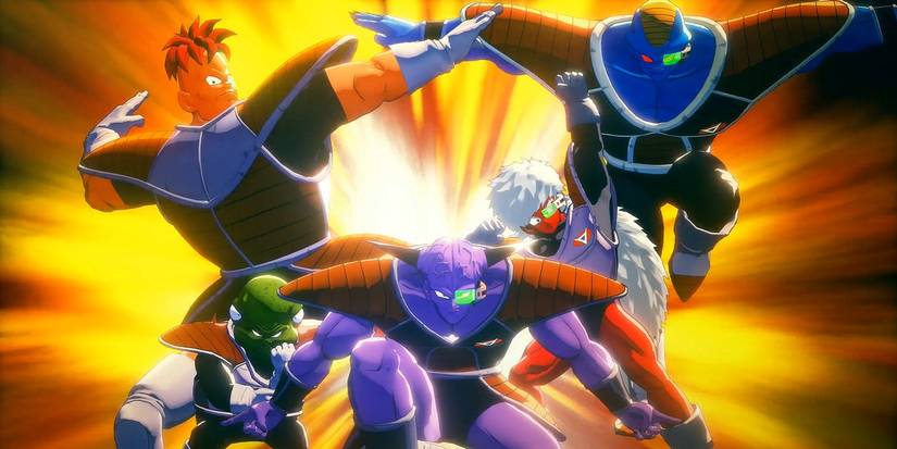 dragon ball z kakarot ginyu force