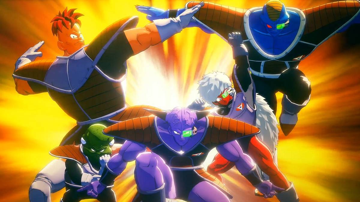 dragon ball z kakarot ginyu force