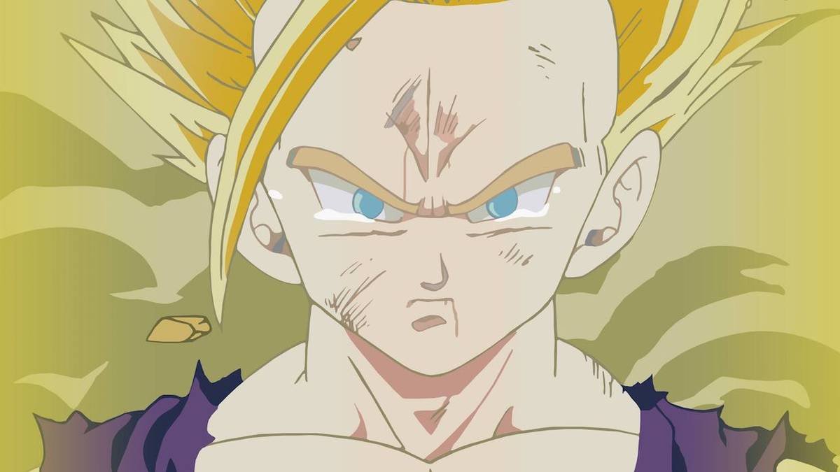 gohan in super saiyan 2 form