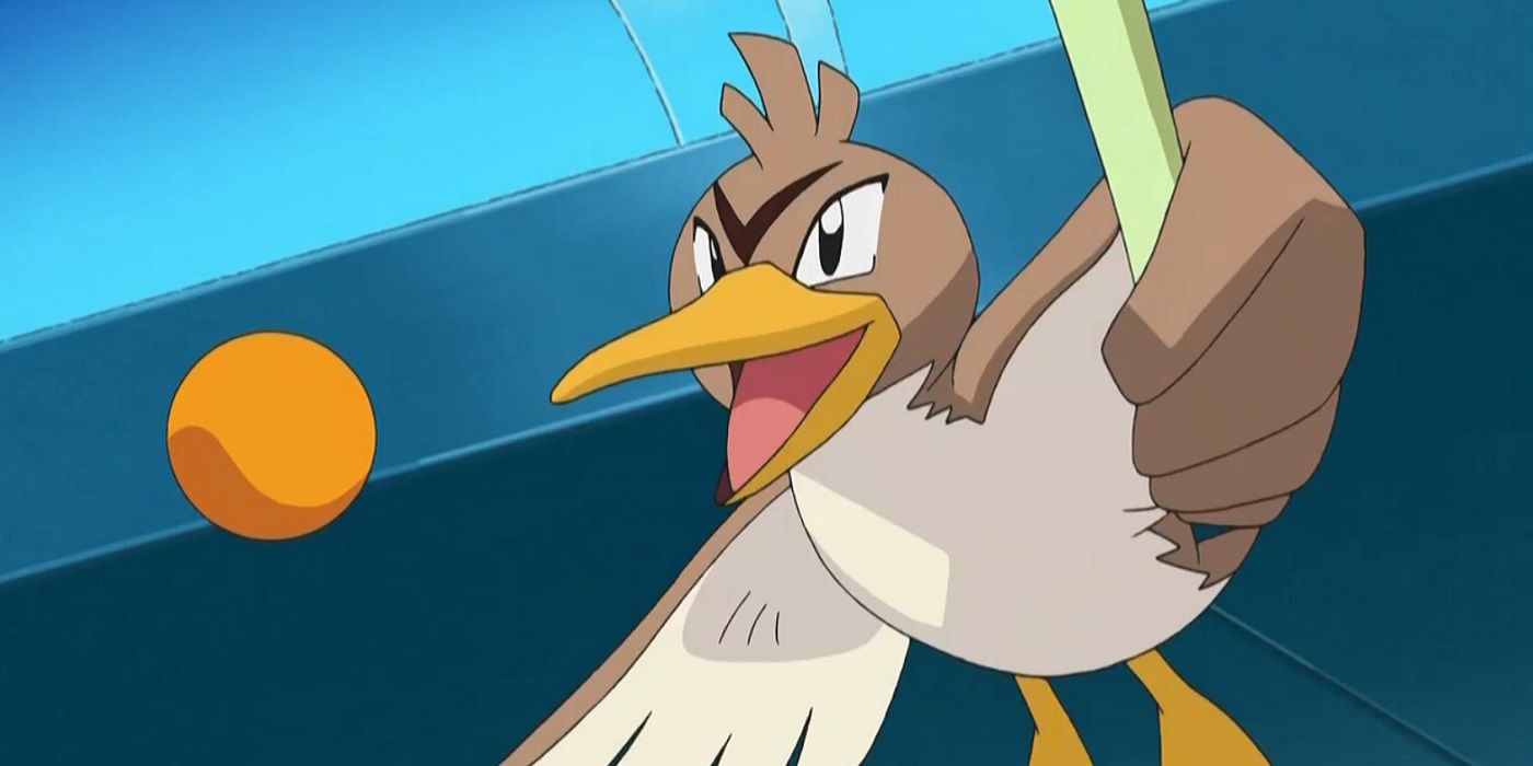 Teased Farfetch'd Evolution Is Officially Unveiled For Pokémon Sword