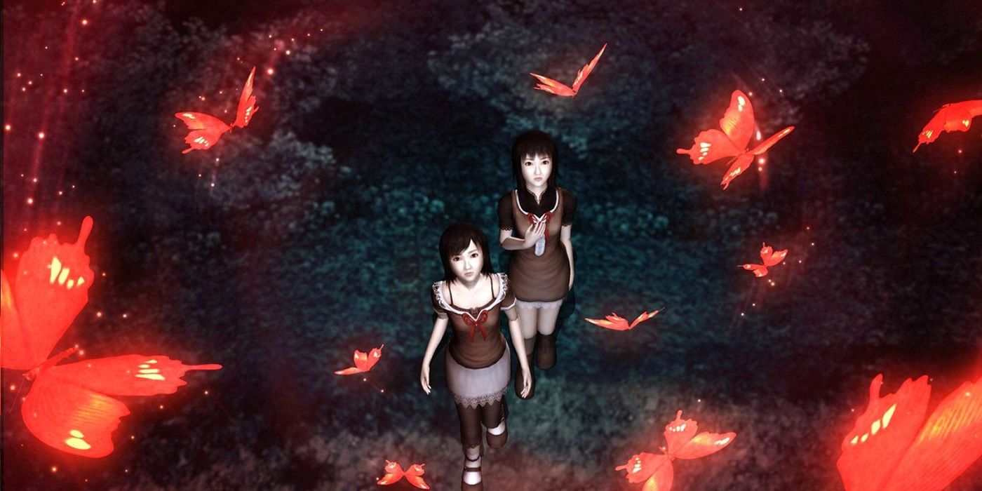 The twin watching the Crimson Butterflies