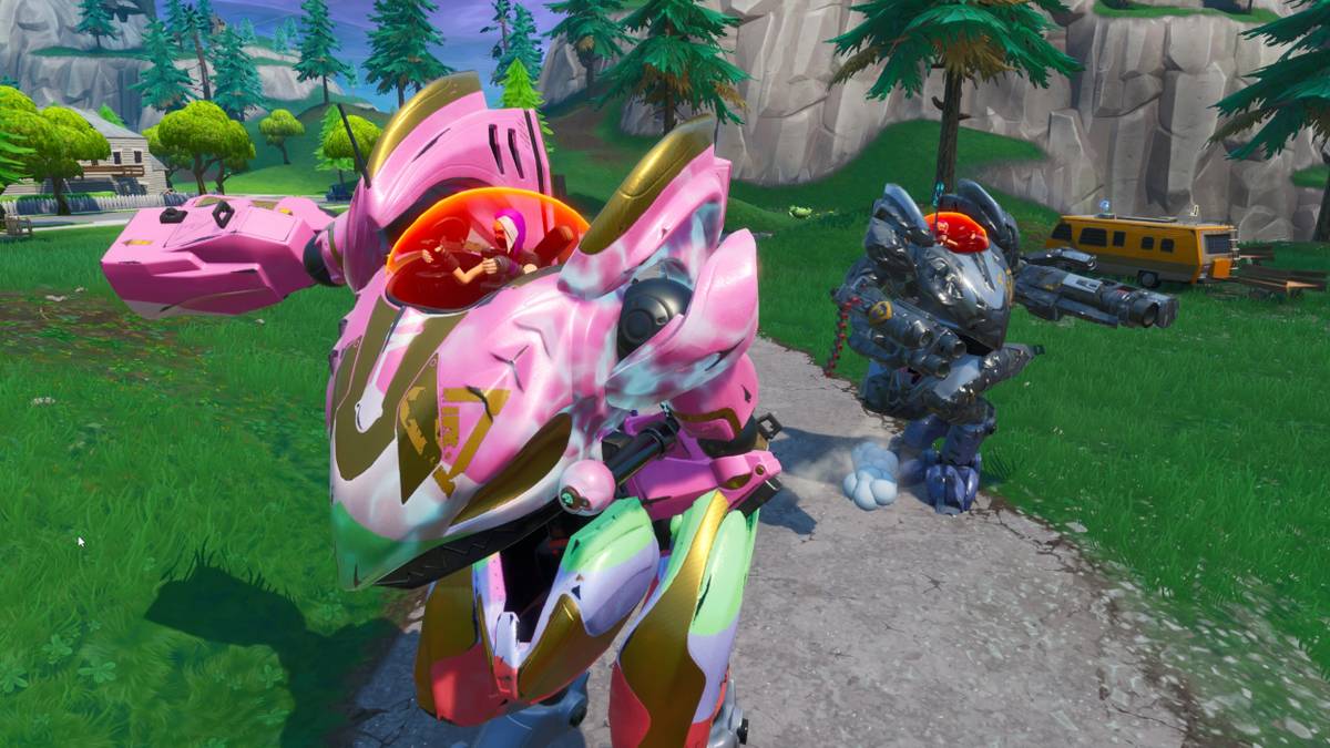 fortnite brut mech skins