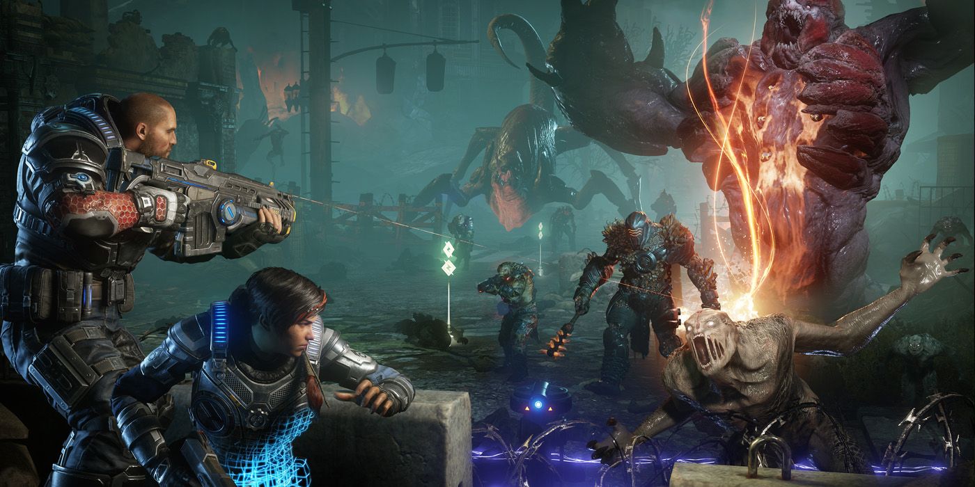 Gears 5's File Size Revealed For Xbox One And PC--And It's Big - GameSpot