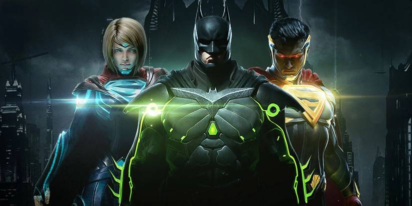 injustice 2 Supergirl, Batman, Superman
