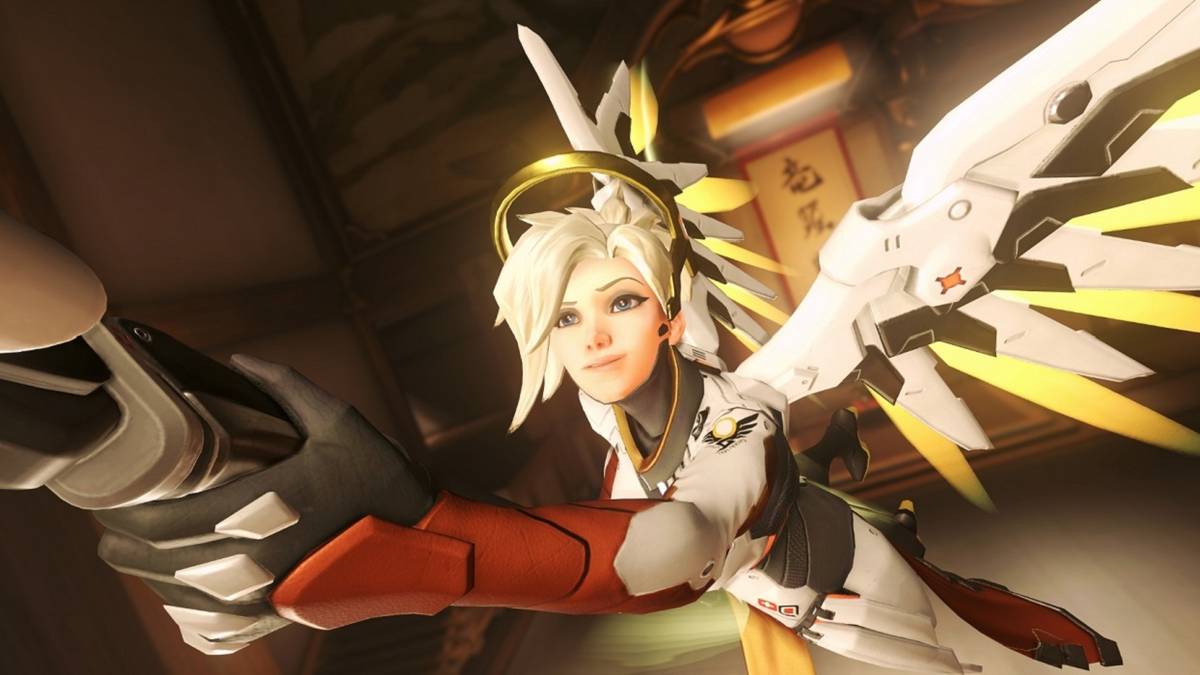 Mercy Flying Overwatch Secretly Buffs Mercy in July 15 Update