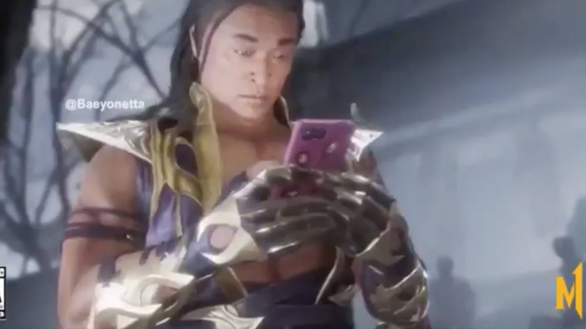 shang tsung texting