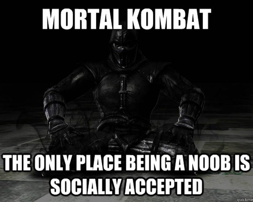 mortal kombat noob meme