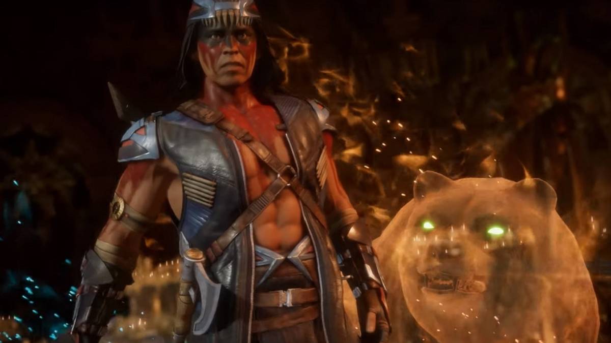 mortal kombat 11 nightwolf gameplay trailer