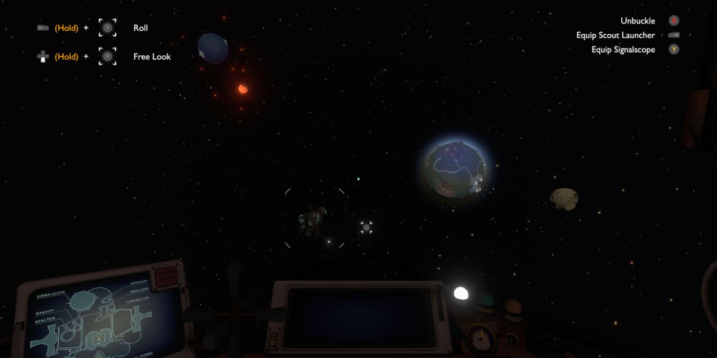 Outer Wilds Planet Guide map